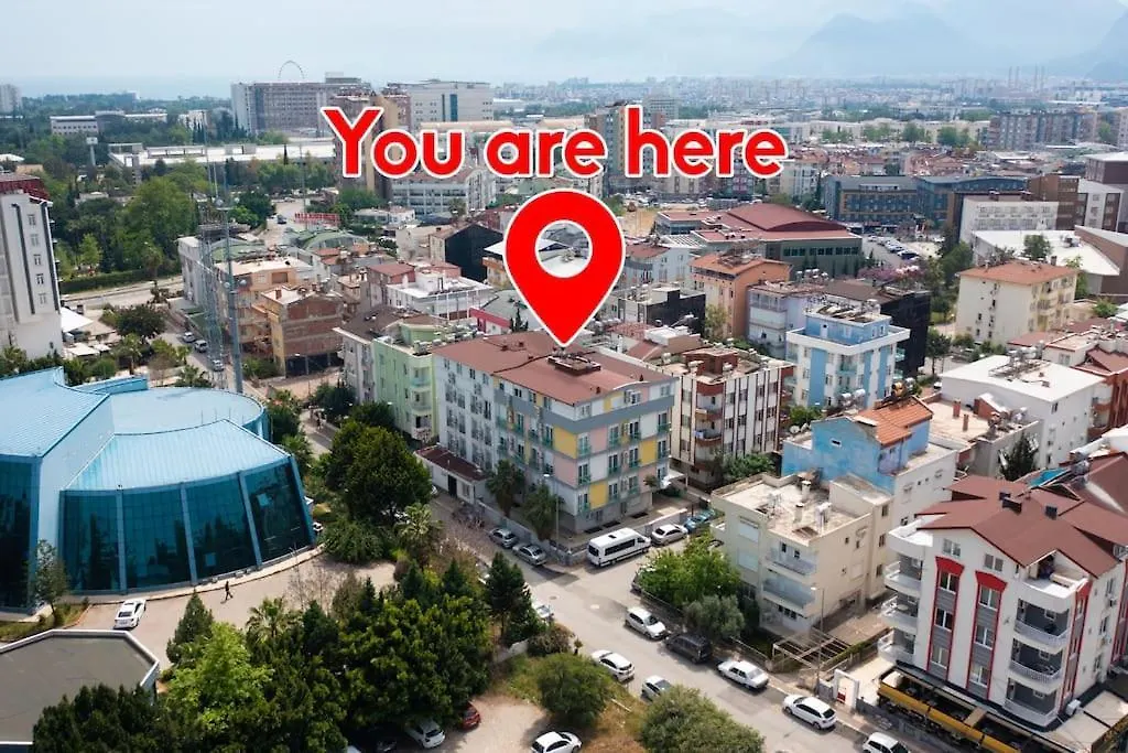 Erasta Avm 2Dk Konyaalti Plaji 3Km Genis Daire'16' Antalya